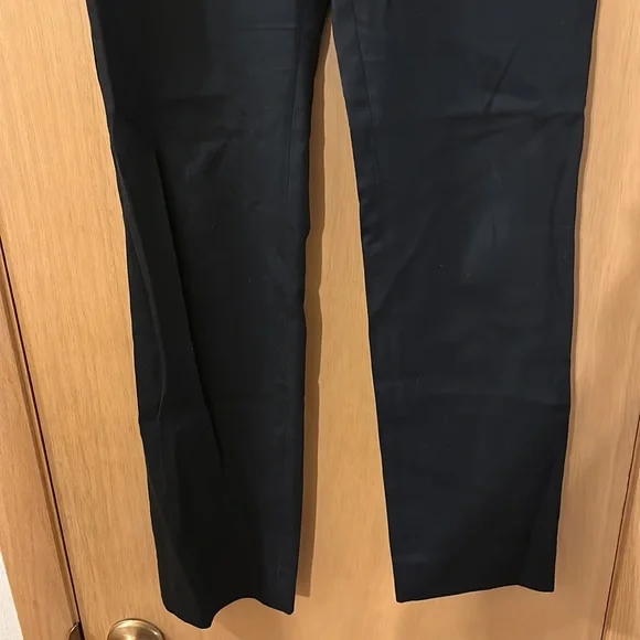 D&G Dolce Gabbana Women’s Straight Mid Rise Pants Black Size 28 - Picture 5 of 13